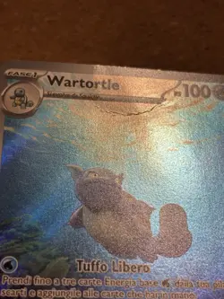 Wartortle 171/165 Full Art Set Mew 151 Italian Pokemon Card Poor Damaged - Image 5