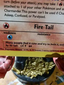 1st Edition Charmander 50/82 Team Rocket Set Rare Vintage Pokemon Card - Mint - Image 7