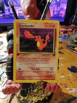 1st Edition Charmander 50/82 Team Rocket Set Rare Vintage Pokemon Card - Mint - Image 8