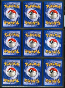 1999-2000 Pokemon BASE SET 4TH PRINT Edition NEAR COMPLETE Non Holo COMMON Cards - Image 5