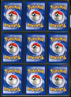 1999-2000 Pokemon BASE SET 4TH PRINT Edition NEAR COMPLETE Non Holo COMMON Cards - Image 6