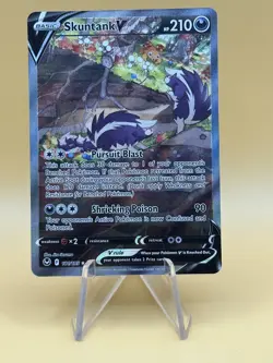 2022 Pokémon TCG Silver Tempest Skunktank V #181/195 Alternate Full Art - Image 3