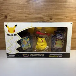 Pokemon TCG Celebrations Premium Figure Collection Pikachu VMAX Box  SEALED - Image 1