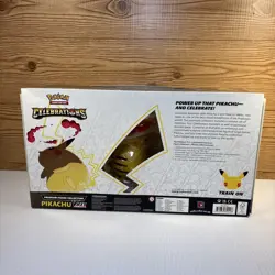 Pokemon TCG Celebrations Premium Figure Collection Pikachu VMAX Box  SEALED - Image 13
