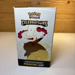 Pokemon TCG Celebrations Premium Figure Collection Pikachu VMAX Box  SEALED - Image 4