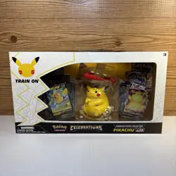 Pokemon TCG Celebrations Premium Figure Collection Pikachu VMAX Box  SEALED - Image 9