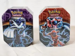 Pokémon Lugia AND Deoxys EX Team Plasma Tins - SEALED - Image 9