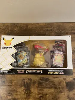 Pokémon TCG Celebrations Premium Figure Collection Pikachu VMAX Box - Image 3