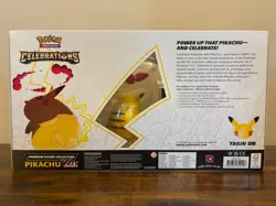 Pokémon TCG: Celebrations Premium Figure Collection Pikachu VMAX Box - SEALED - Image 9