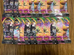 25 Vivid Voltage Booster Packs (Sleeved) Pokemon TCG Sword & Shield Box SWSH4 - Image 2