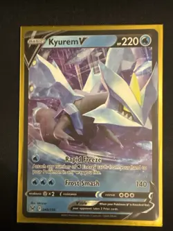Pokémon TCG Kyurem V 48/196 Lost Origin Ultra Rare (Near Mint) - Image 1