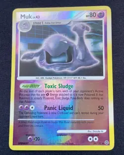 Pokémon TCG Muk Secret Wonders 56/132 Reverse Holo (LP) - Image 1