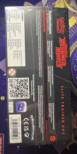 Pokemon TCG Destined Rivals Elite Trainer Box (ETB) New Sealed - Image 6