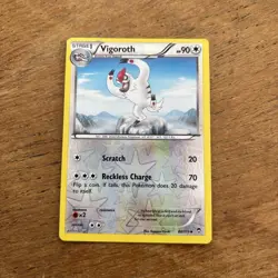 Pokémon TCG Vigoroth Furious Fists 82/111 Reverse Holo Uncommon - Image 4