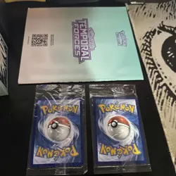 Scarlet Violet temporal forces Pokemon Center Elite Trainer Box ETB *OPEN BOX* - Image 12