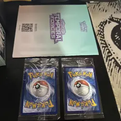 Scarlet Violet temporal forces Pokemon Center Elite Trainer Box ETB *OPEN BOX* - Image 5