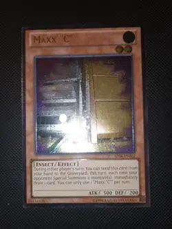 Yu-Gi-Oh! Maxx "C" AP04-EN002 Ultimate Rare NM USA Print - Image 1