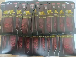 20 Yugioh 25th Anniversary Rarity Collection Booster Blister Packs 1st Edition - Image 1