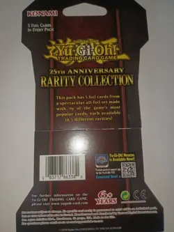 20 Yugioh 25th Anniversary Rarity Collection Booster Blister Packs 1st Edition - Image 5