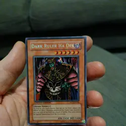 Yugioh Dark Ruler Ha Des Secret Rare MC1-EN006  Limited Edition LP - Image 4