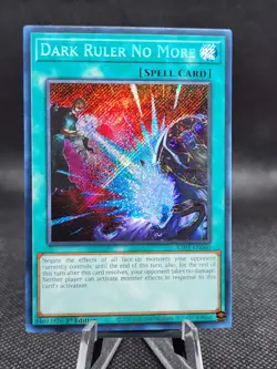 Yugioh! Dark Ruler No More (RA01-EN060) Secret Rare - Rarity Collection - Image 3