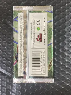 YuGiOh! Duelist Revolution (DREV) Unlimited Edition Empty! Pack Wrapper No Cards - Image 2