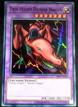 Twin-Headed Thunder Dragon - MRD-EN120 - Super Rare -  25th Anniversary - Yugioh - Image 1