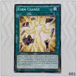 Form Change - SDHS-EN020 - Common 1st Edition Yugioh - Image 2