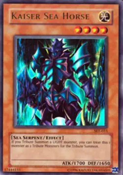Kaiser Sea Horse - SKE-015 - Ultra Rare - 1st Edition DMG YuGiOh!  Starter Deck - Image 1