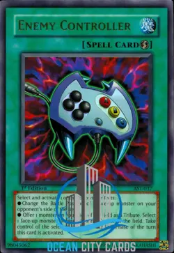 Yugioh Enemy Controller AST-037 Ultra Rare 1st Edition - Image 3