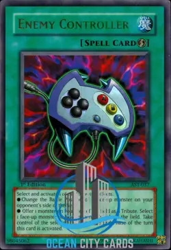 Yugioh Enemy Controller AST-037 Ultra Rare 1st Edition - Image 5