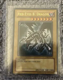 Yu-Gi-Oh! Red-Eyes Black Dragon LOB-EN070 Ultra Rare 25th Anniversary NM - Image 3