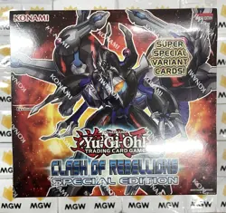 Yu Gi Oh! Clash of Rebellions Special Edition Sealed Display of 10 Boxes - Image 1