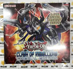 Yu Gi Oh! Clash of Rebellions Special Edition Sealed Display of 10 Boxes - Image 6