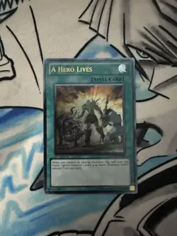 Yu-Gi-Oh! A Hero Lives 1st Ed Ultimate Rare , GENE-EN098 UTR - Image 5