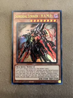 Yu-Gi-Oh MAMA-EN001 Surgical Striker - H.A.M.P. Ultra Rare 1st Edition Nm - Image 1