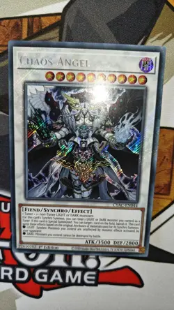 Yu-Gi-Oh CYAC-EN044 Chaos Angel 1st Edition Secret Rare Card - Image 2