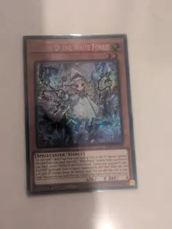 ELZETTE  OF THE WHITE FOREST 1ST EDITION SECRET RARE INFO-EN014 YUGIOH! - Image 1