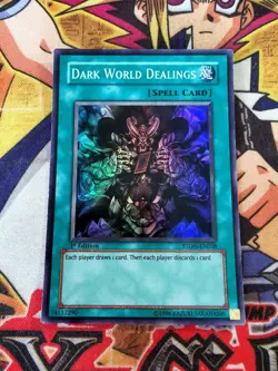 Dark World Dealings ston-en038 1st Edition (LP) Super Rare Yu-Gi-Oh! - Image 1