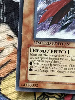 Gorz The Emissary of Darkness DLG1-EN000 NM Limited Edition Secret Rare Yu-Gi-Oh - Image 25