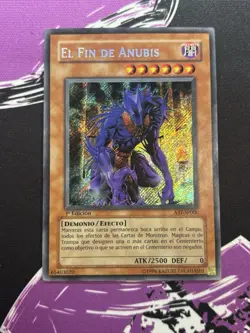 Yugioh The End Of Anubis AST-SP000 (AST-000) Secret Rare 1st Edition Spanish LP - Image 1