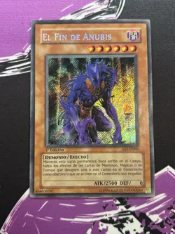 Yugioh The End Of Anubis AST-SP000 (AST-000) Secret Rare 1st Edition Spanish LP - Image 3