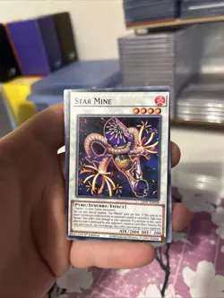 Yugioh Misprint Star Mine LIOV-EN038 Yu-Gi-Oh! TCG 1st Miscut Error Shift Center - Image 1