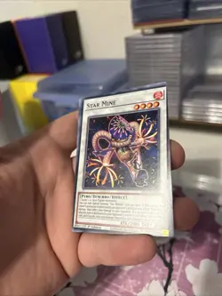 Yugioh Misprint Star Mine LIOV-EN038 Yu-Gi-Oh! TCG 1st Miscut Error Shift Center - Image 3