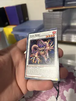 Yugioh Misprint Star Mine LIOV-EN038 Yu-Gi-Oh! TCG 1st Miscut Error Shift Center - Image 8