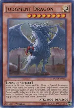 Yugioh! Judgment Dragon - DUSA-EN070 - Ultra Rare - 1st Edition Near Mint, Engli - Image 2