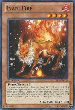 Inari Fire - CBLZ-EN038 - Common - Unlimited Edition - Near Mint - Image 2