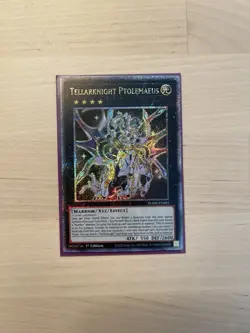 Yugioh Tellarknight Ptolemaeus Quarter Century Secret Rare BLMR-EN083 1st Ed - Image 1