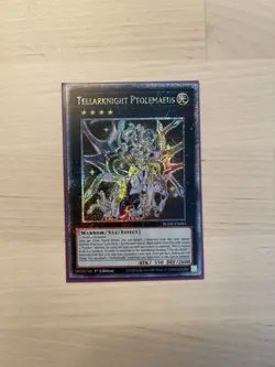 Yugioh Tellarknight Ptolemaeus Quarter Century Secret Rare BLMR-EN083 1st Ed - Image 2