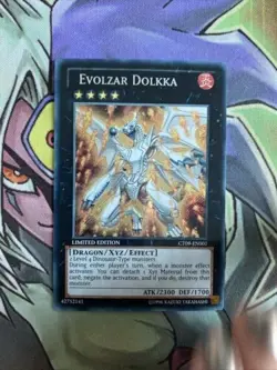 CT09-EN001 Evolzar Dolkka Secret Rare Limited Edition NM Yugioh Card - Image 3